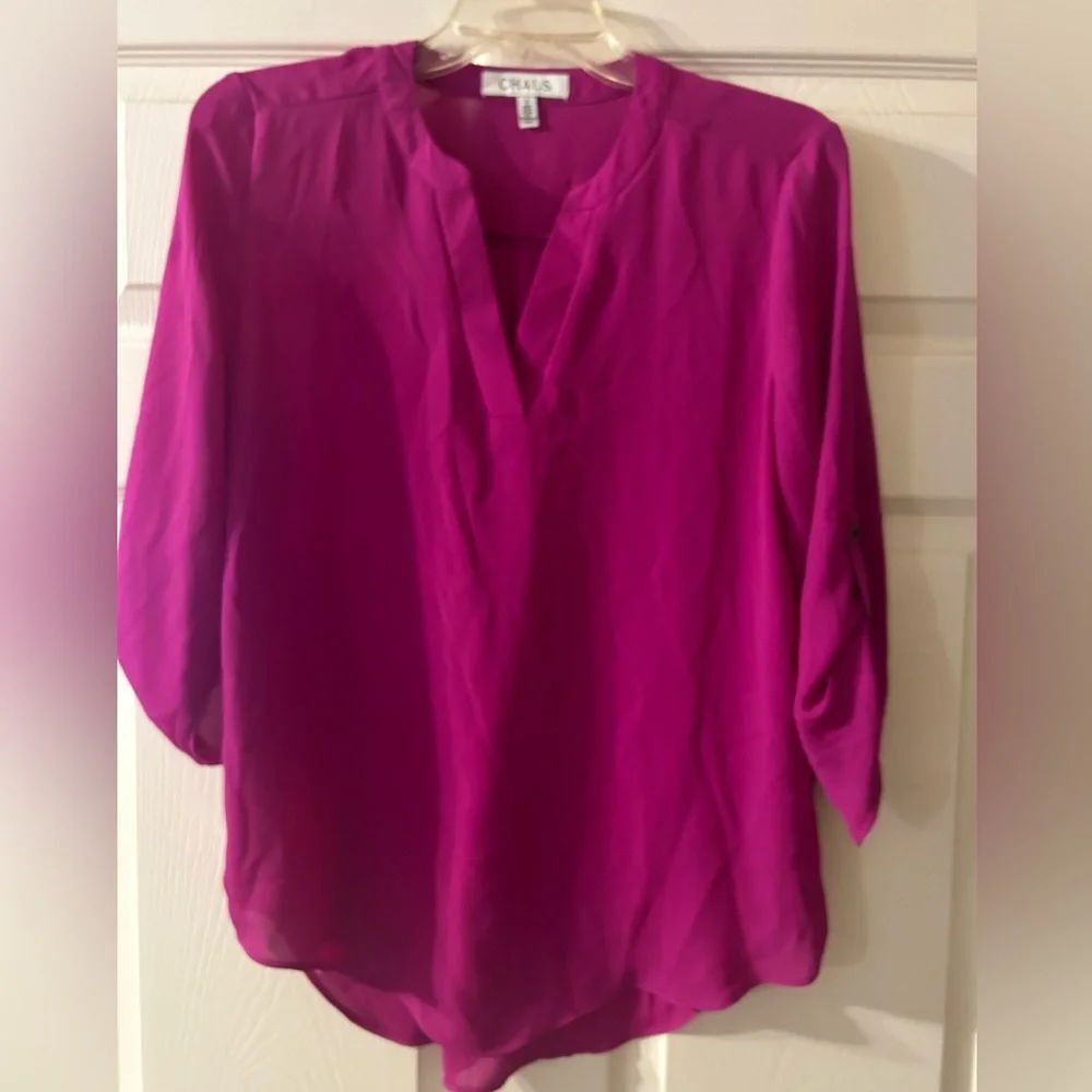 Chaus pink blouse size S